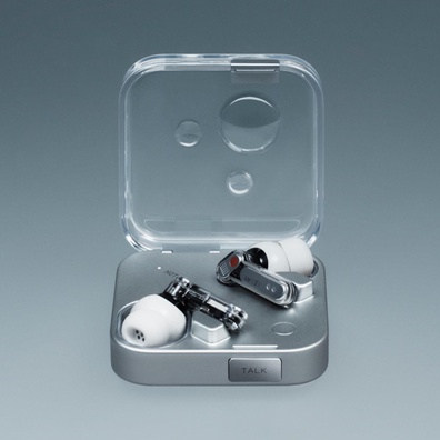 Tai nghe Nothing Ear 3 có hộp sạc cách mạng với micro tích hợp và nút Talk