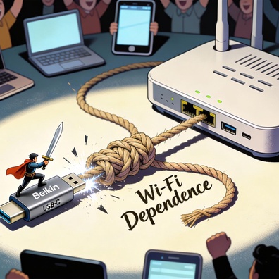 Belkin's ConnectAir Adapter Promises 130-Foot Wireless HDMI Without Wi-Fi