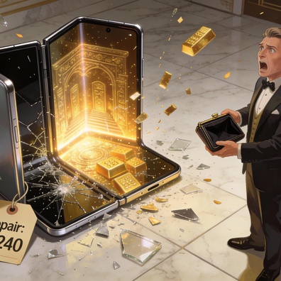 Samsung Galaxy Z TriFold Laris Manis, Tapi Layar Rusak Bisa Seharga S25 Ultra Baru