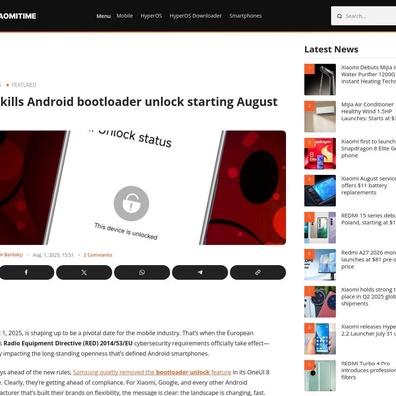 歐盟無線電設備指令遭誤解:未發現強制鎖定 Bootloader 的規定