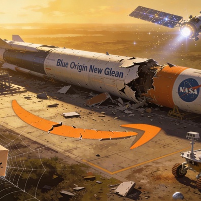 New Glenn 火箭爆炸摧毀唯一發射臺，危及 Amazon 衛星截止期限與 NASA 月球計畫