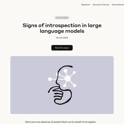 Model AI Tunjukkan Kilasan Kesadaran Diri dalam Eksperimen Introspeksi Terobosan