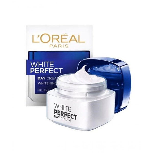 L'OREAL | WHITE PERFECT DAY CREAM SPF17 PA++ ลอรีอัล ปารีส ไวท์ เพอร์เฟ็คท์ ครีมบำรุงผิวหน้าสูตรกลางวัน