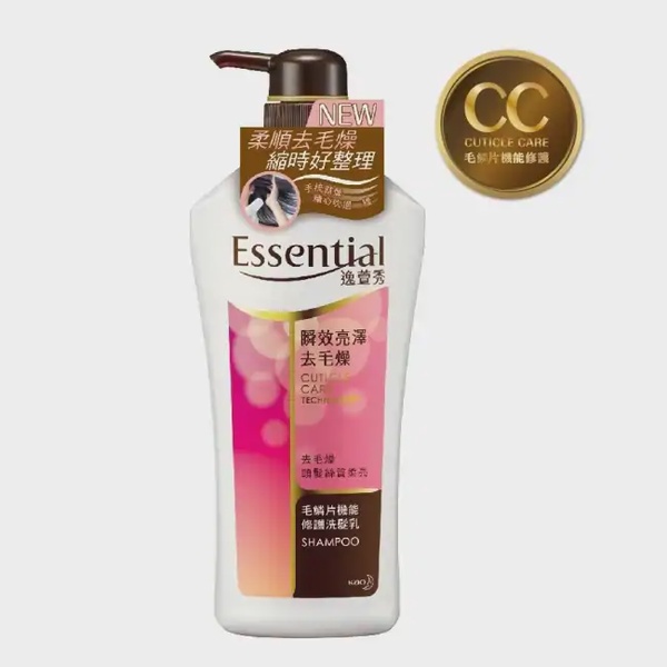 【Essential 逸萱秀】瞬效亮澤去毛燥洗髮乳