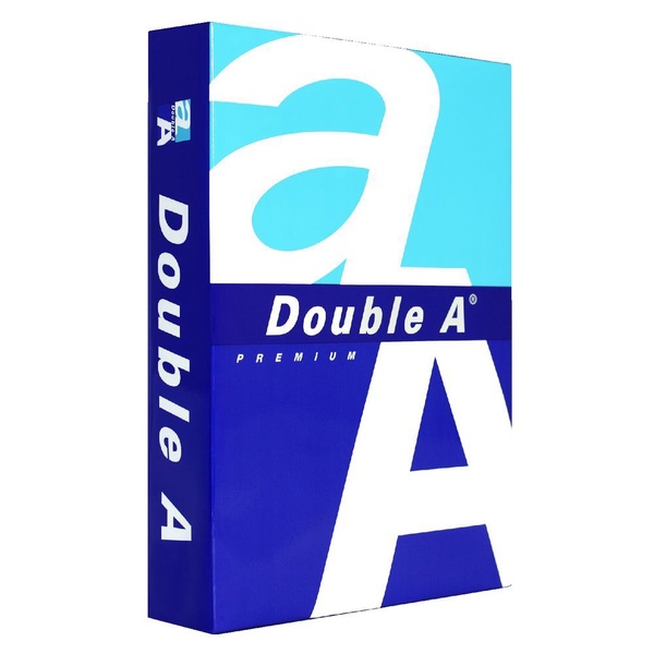 Double A กระดาษถ่ายเอกสาร A4 80 แกรม 500 แผ่น/รีม 