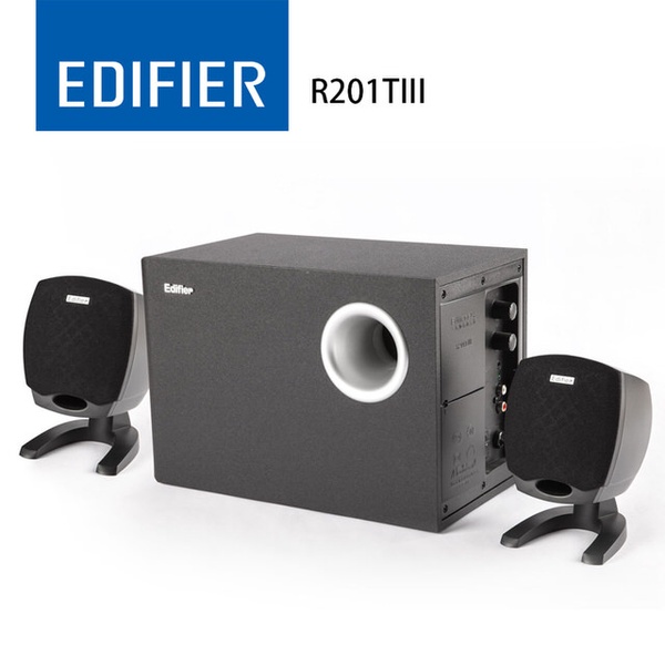 【EDIFIER】2.1聲道 標準版三件式多媒體喇叭(R201TIII)