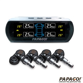 PAPAGO! 無線太陽能胎內式胎壓偵測器 TireSafe S60I