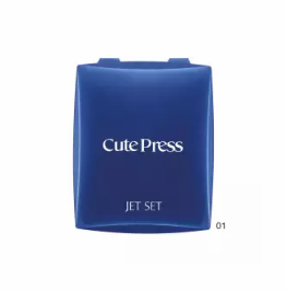 Cute Press | แป้งผสมรองพื้น รุ่น JET SET Oil Control Foundation Powder SPF 20