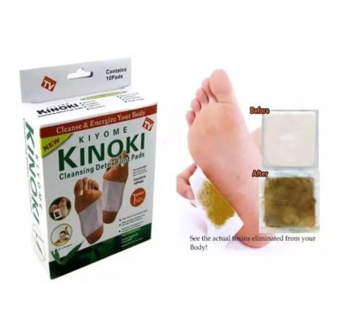 Kinoki Detox Foot Pad  | แผ่นแปะเท้าดูดสารพิษ ล้างสารพิษ