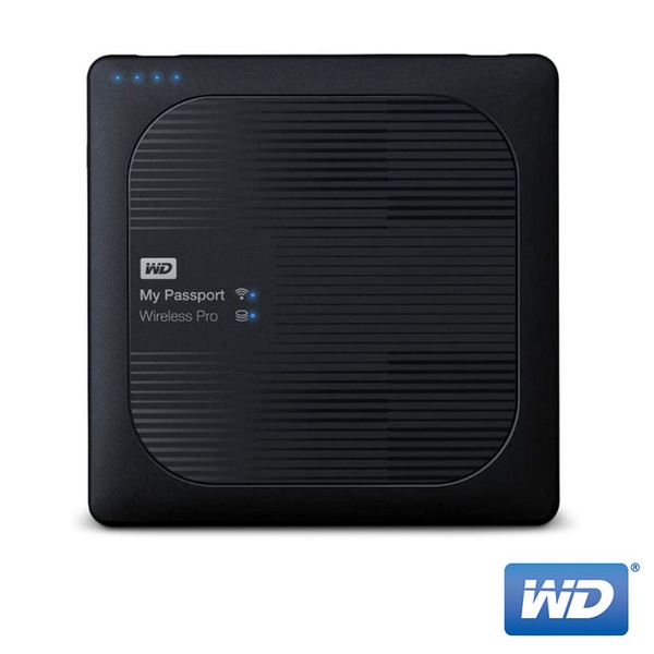 【WD 威騰】My Passport Wireless Pro 2.5吋 Wi-Fi 行動硬碟