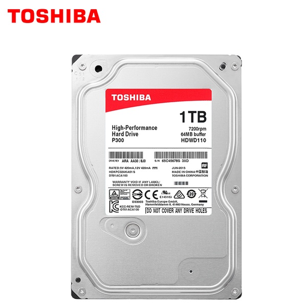 TOSHIBA 硬碟 1TB