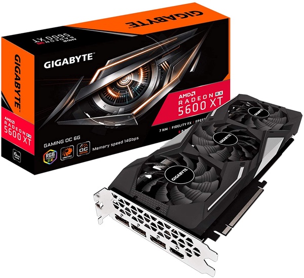 Gigabyte | การ์ดจอ Radeon RX 5600 XT GAMING OC 6GB GDDR6