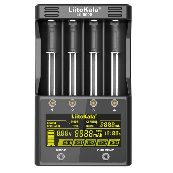 LiitoKala | เครื่องชาร์จถ่าน battery charger รุ่น Lii-500S