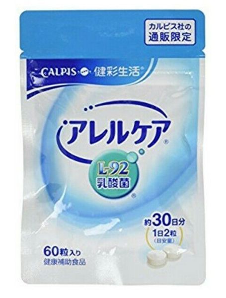 朝日 可爾必思 Calpis L-92 乳酸菌 (60粒/30日)