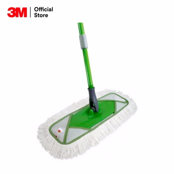 3M | Scotch-Brite® Cotton Flat Mop สก๊อตช์-ไบรต์ ม็อบดันฝุ่น ชนิดเส้นด้าย