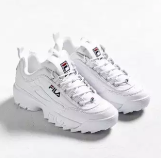 FILA | รองเท้าผ้าใบ FILA Disruptor II shoes สีขาว