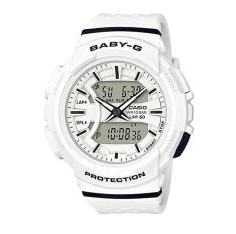 CASIO | นาฬิกาข้อมือผู้หญิง รุ่น CASIO Baby-G BGA-240 สีขาว