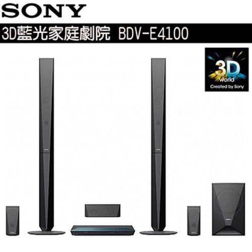 SONY 3D藍光家庭劇院 BDV-E4100