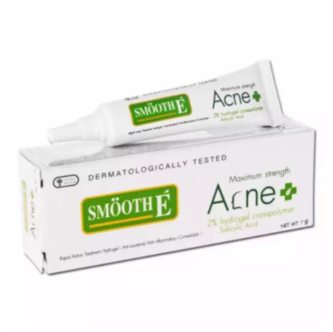 Smooth E | Acne Hydrogel 2% 7 G เจลแต้มสิว สมูทอี สิวยุบ