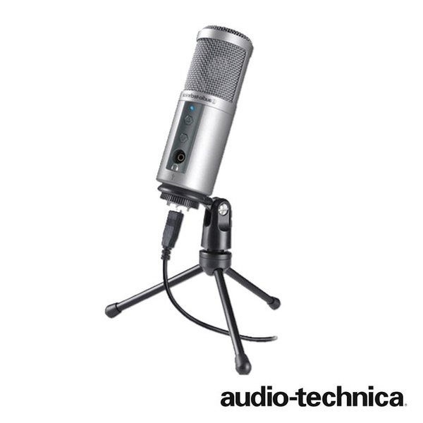 【鐵三角 audio-technica】ATR2500-USB 心型指向性電容式USB麥克風