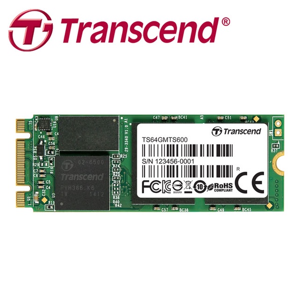 【Transcend 創見】MTS-600 M.2 2260 SATA SSD 固態硬碟