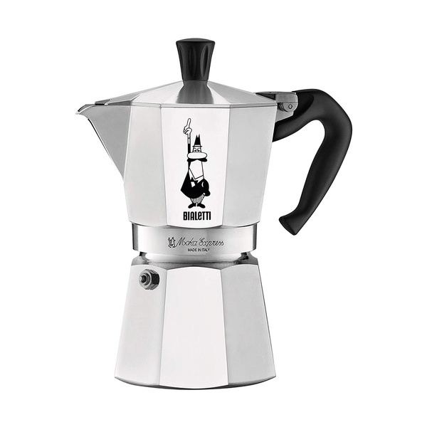 Bialetti | hand-held portable stainless steel coffee pot