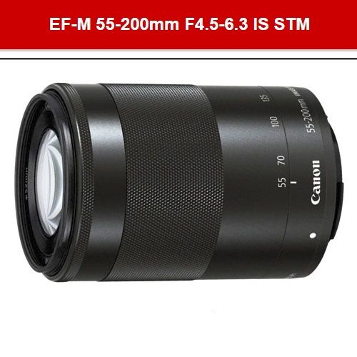 Canon 佳能  EF-M 55-200mm F4.5-6.3 IS STM鏡頭