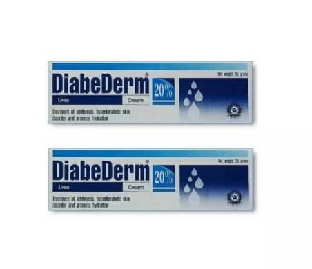 Diabederm Urea Cream 20% | ไดอะบีเดิร์ม ครีมให้ความชุ่มชื้นผิว ครีมทาผิวแห้ง