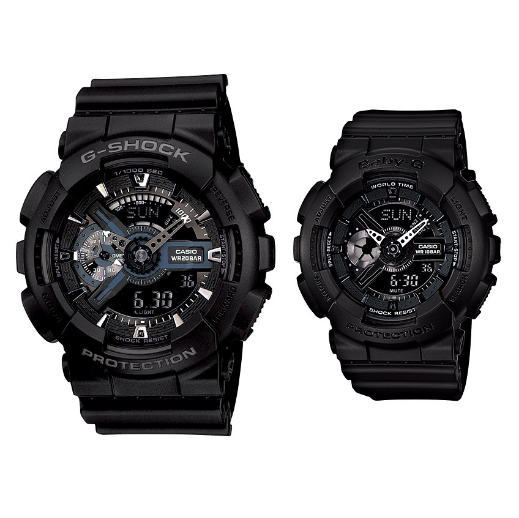 CASIO | นาฬิกาข้อมือผู้หญิง รุ่น CASIO Baby-G BA-110BC-1 สีดำ