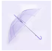 ร่มใสกันฝน transparent umbrella