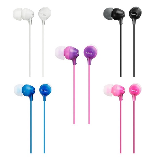 【SONY】MDR-EX15AP 原廠時尚色彩立體聲耳塞式耳機