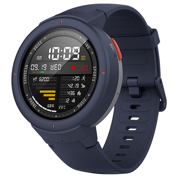 Xiaomi นาฬิกาอัจฉริยะ/สมาร์ทวอทช์ Amazfit Verge 1.3” AMOLED screen, GPS + GLONASS, 5-day battery life