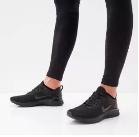 Nike | รองเท้าวิ่งสำหรับผู้ชาย รุ่น Nike Odyssey React Triple Black running Shoes