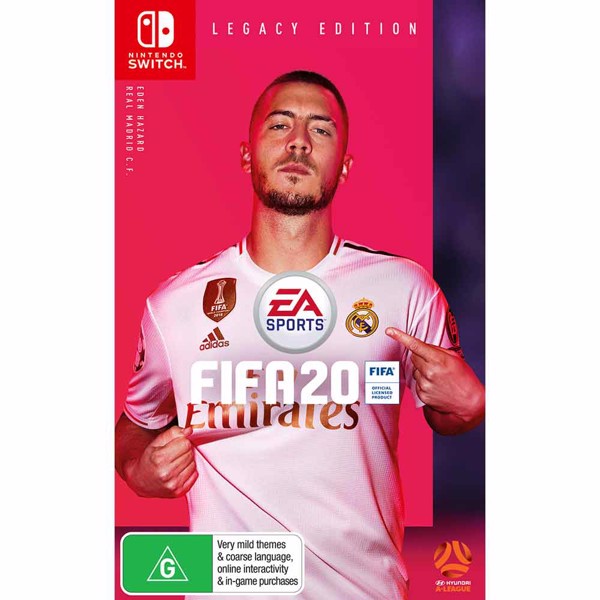 Nintendo Switch | แผ่นเกมส์ NSW FIFA 20 [LEGACY EDITION]