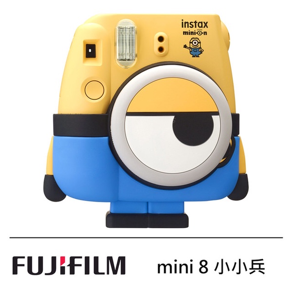 【FUJIFILM 富士】instax mini 8 Minion 小小兵 拍立得相機