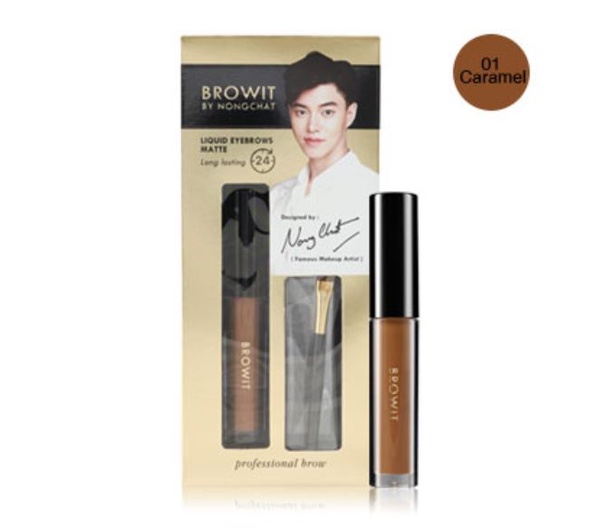 Browit Liquid Eyebrows Matte | ผลิตภัณฑ์แต่งคิ้วจิ้มจุ่มเนื้อแมท