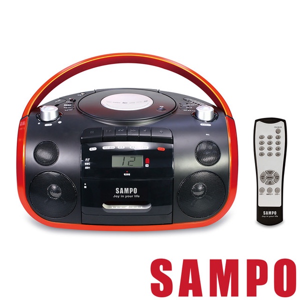 【SAMPO聲寶】手提CD/MP3/USB/SD收錄音機 AK-W1602UL(語言學習機)