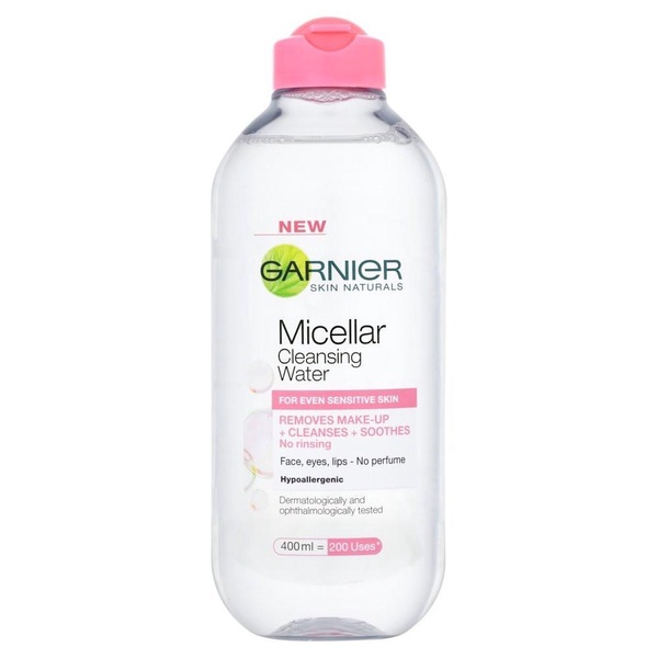 Garnier | Micellar Water Nước làm sạch và tẩy trang cho da nhạy cảm 400ml