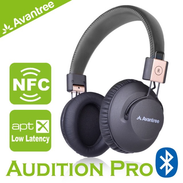 【Avantree】Audition Pro藍牙NFC超低延遲無線耳罩式耳機