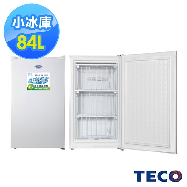 TECO東元 84公升單門直立式冷凍櫃RL84SW