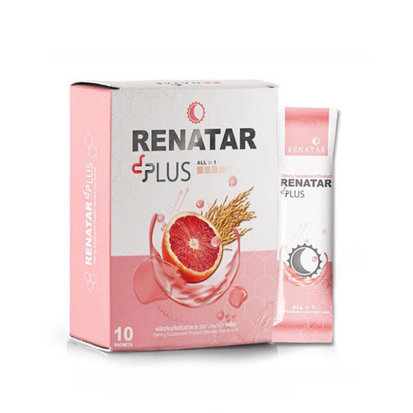 Renatar | Aura Plus Collagen ผลิตภัณฑ์อาหารเสริมเพื่อผิวใส ออร่า ท้าแดด