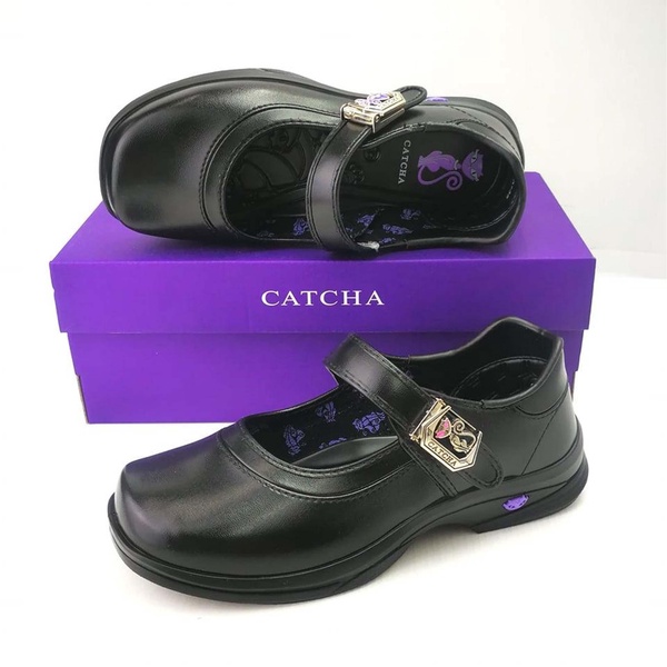 CATCHA | รองเท้านักเรียนหญิงแคทช่า รุ่น CX02-04A Size 30 - 42