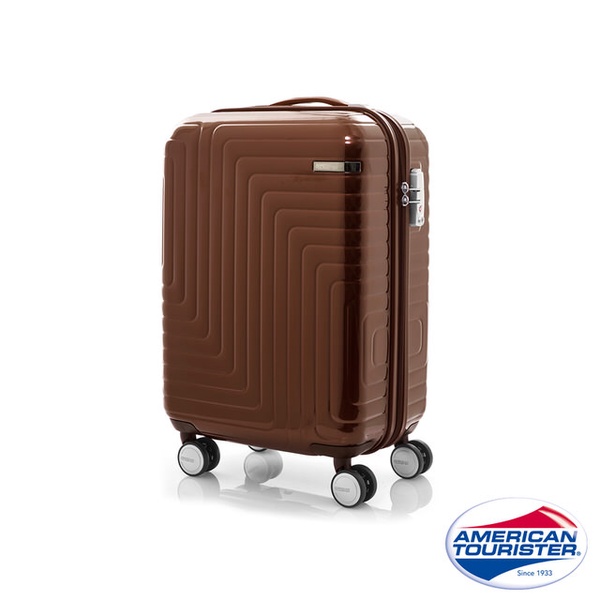 【AT美國旅行者】Dartz立體折線飛機輪硬殼TSA行李箱(20吋/24吋/28吋)