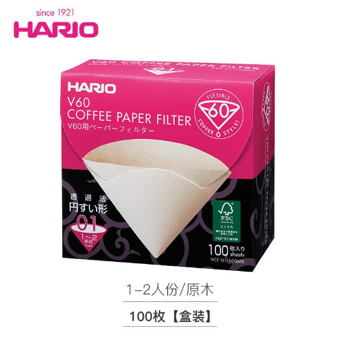 Hario | กระดาษกรองกาแฟ Hario V60