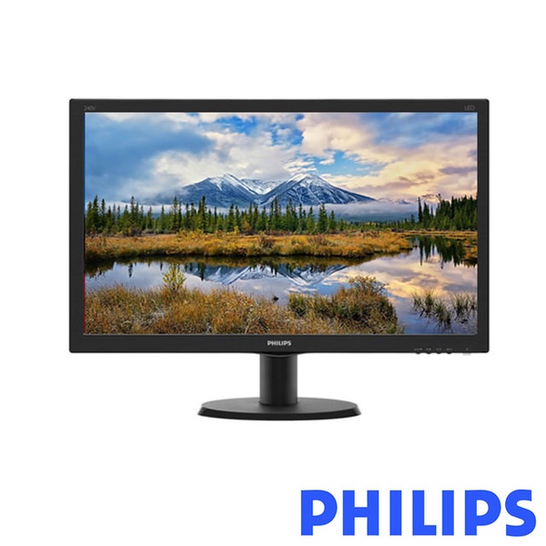 【PHILIPS 飛利浦】23.8吋IPS液晶螢幕顯示器(240V5QDAB)