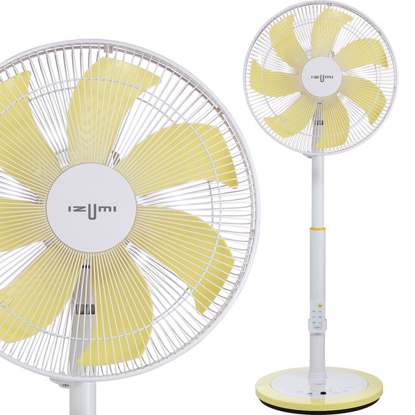 【日本IZUMI】GREEN FAN 14吋DC節能靜音薄型扇(TDF-200Y)