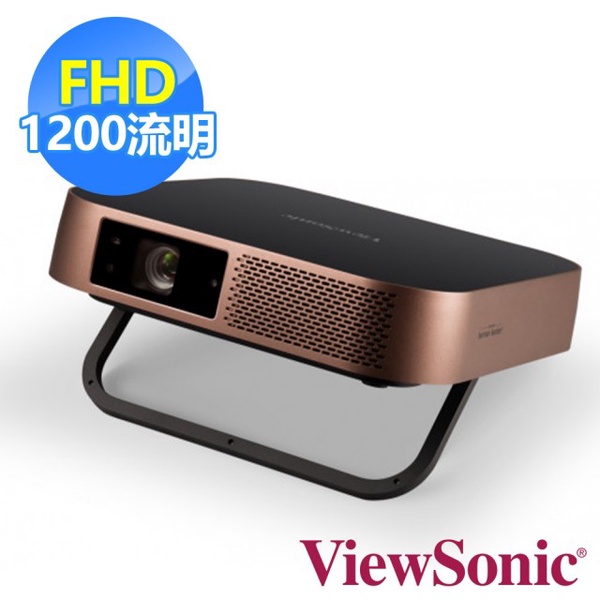 ViewSonic 優派 | M2 FHD 3D 無線智慧微型投影機