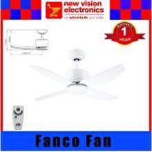 Fanco Ceiling Fan  Platinum I-Con 40-inch (4 Blades)