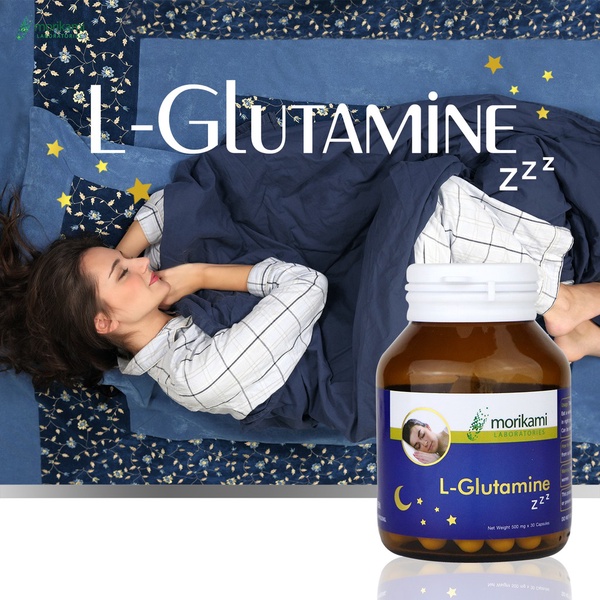 Morikami L-Glutamine กรดอะมิโนจำเป็นสำหรับร่างกาย