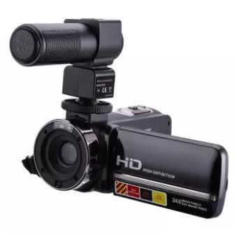 Microphone for DSLR / SLR Camera Camcorder with High-Sensitivity Condenser